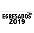 Banner de lona Egresados (personalizalo)